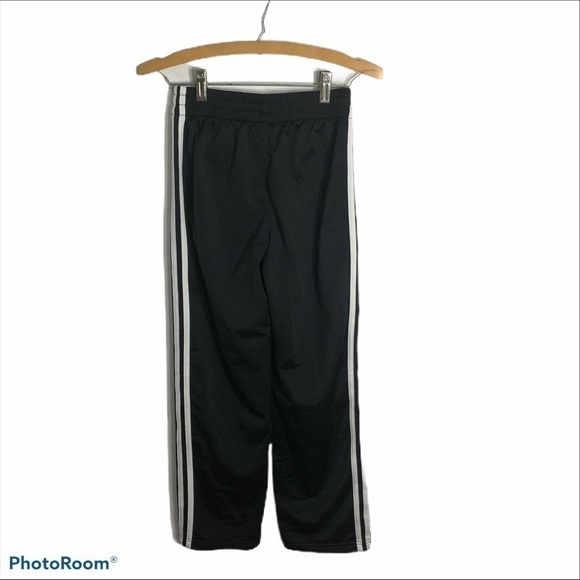 Adidas Boys Long Black Pants Sz Medium - Picture 3 of 8